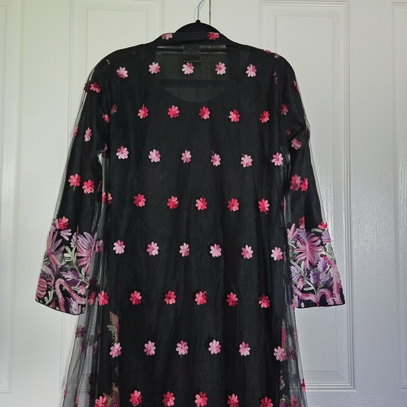 Embroidered Salwar Kameez Dupatta Long Scarf Cotton Chiffon Net Party Wear Dress - Picture 12 of 14